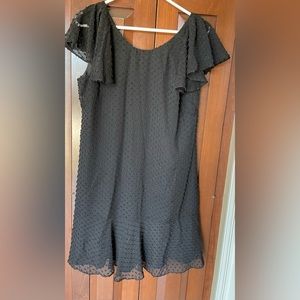J Crew black dress